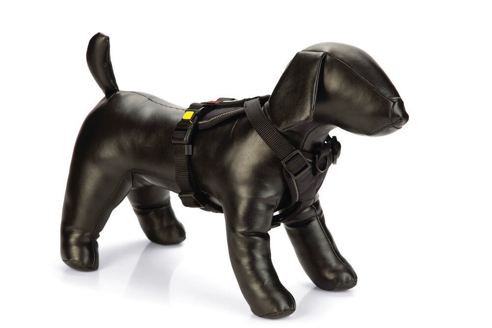Beeztees Premium Parinca - Y-tuig Hond - zwart - 42 tot 46 cm