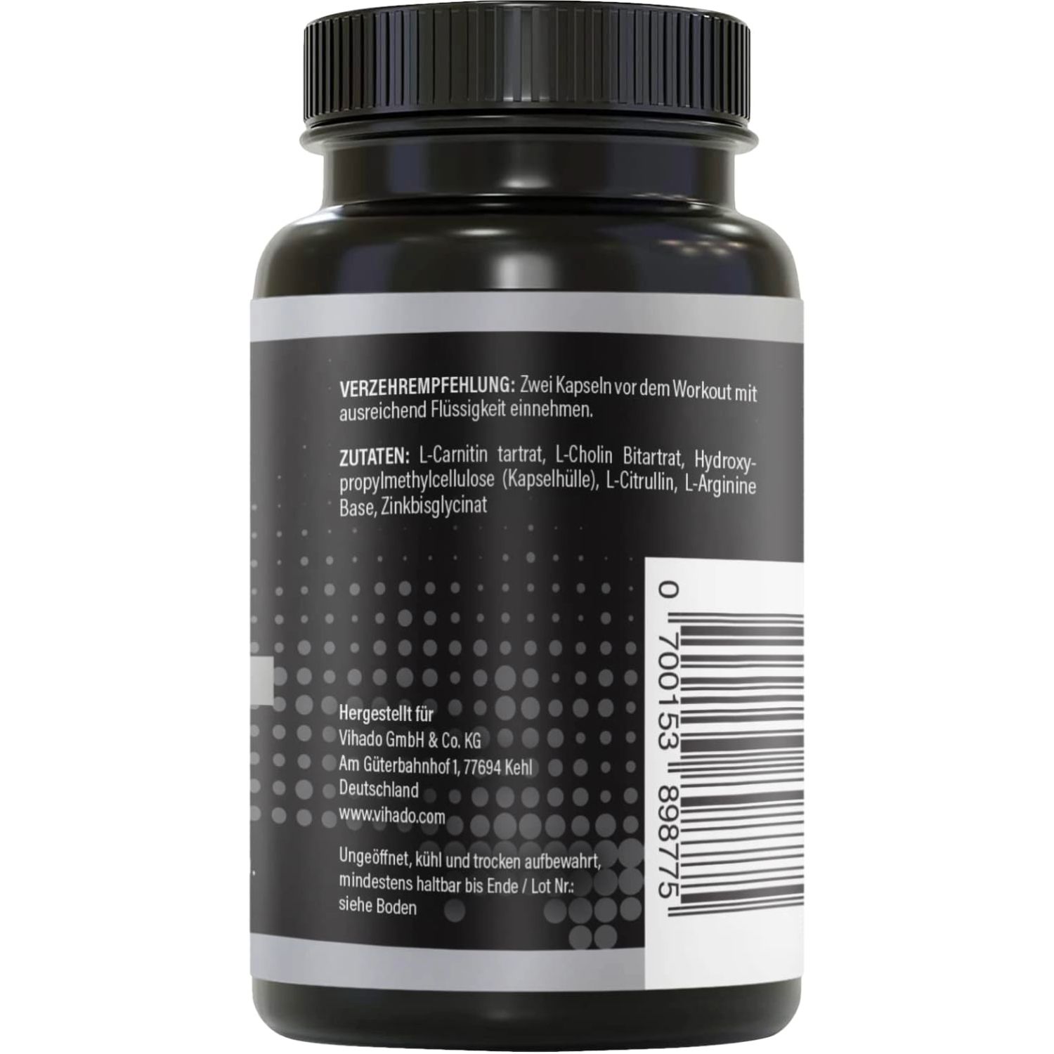 BRNR GYM BRNR Pre Workout Booster Stoffwechsel