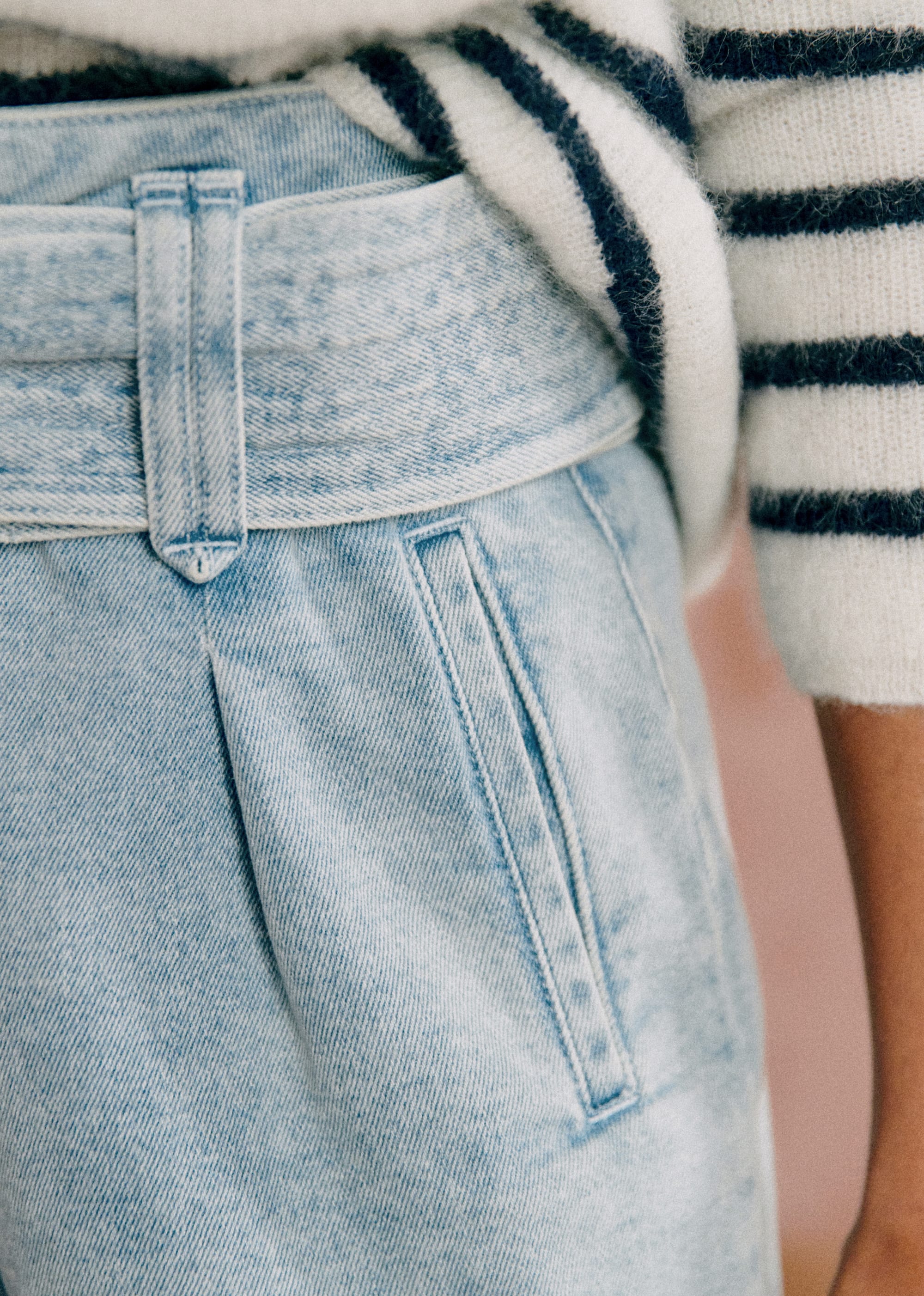 Short Deia - Bleu Snow - E-SHOP/JUPES & SHORTS 5905632