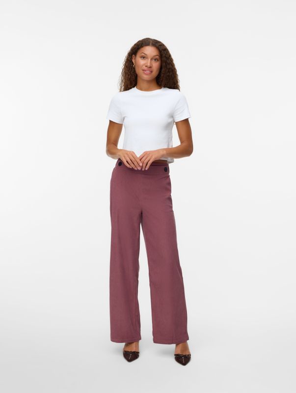 Vmvilja High Waist Corduroy Broek