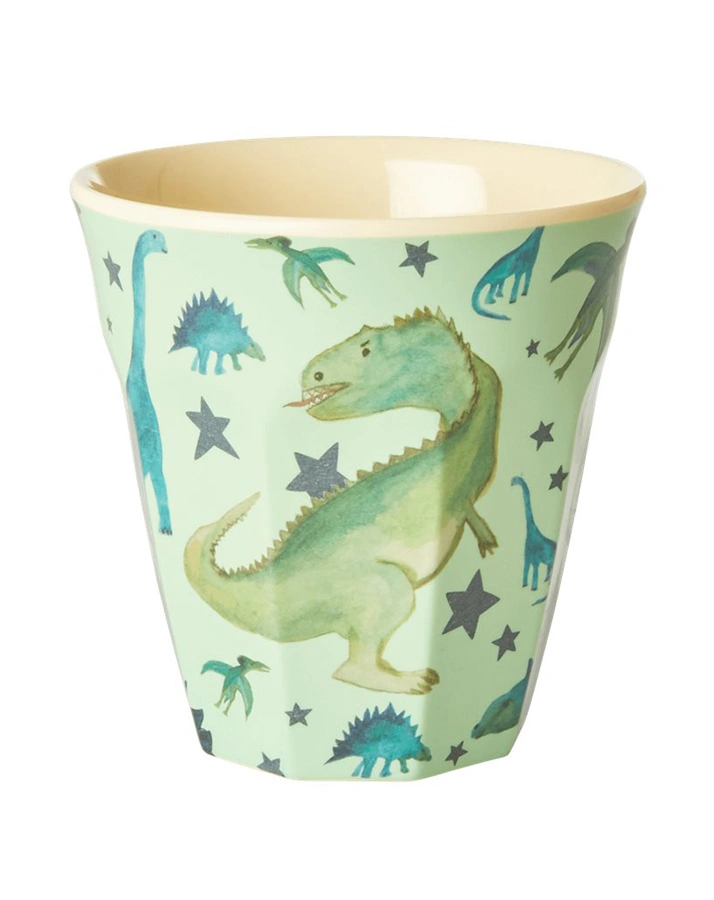 Melamin-Becher DINO medium in blau