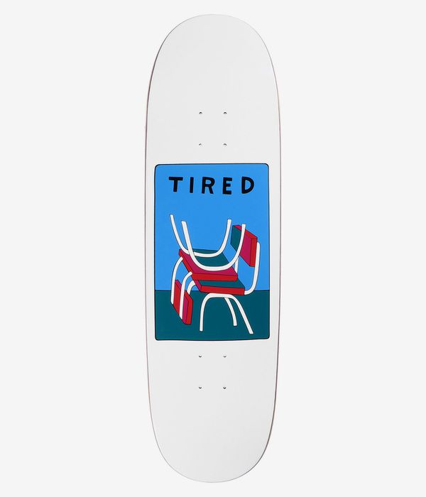 Tired Skateboards Seats Shaped 9.18