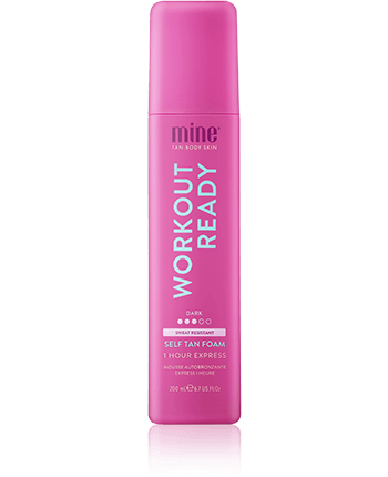 MineTan Self Tan 1 Hour Express Self Tan Foam Workout Ready 200ml