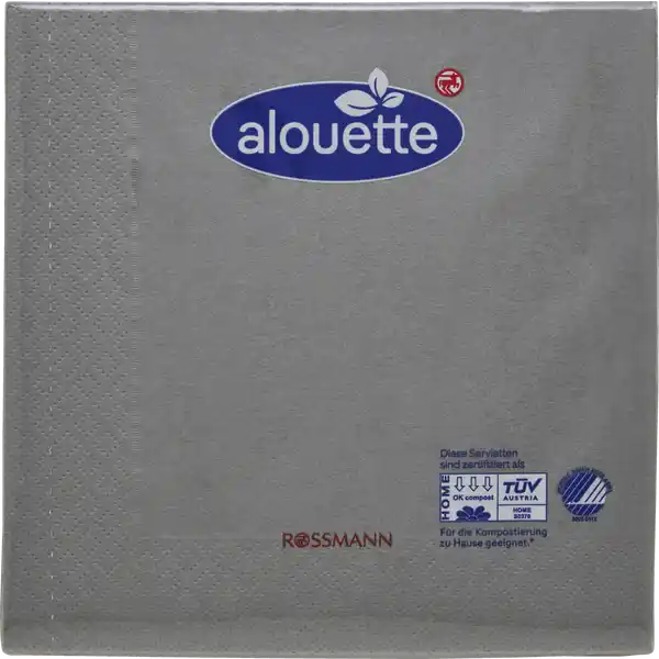 Serviette granite grey