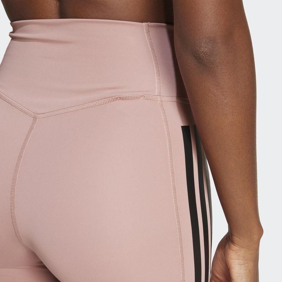 Adidas Legging coupe 1/4 3 bandes Optime