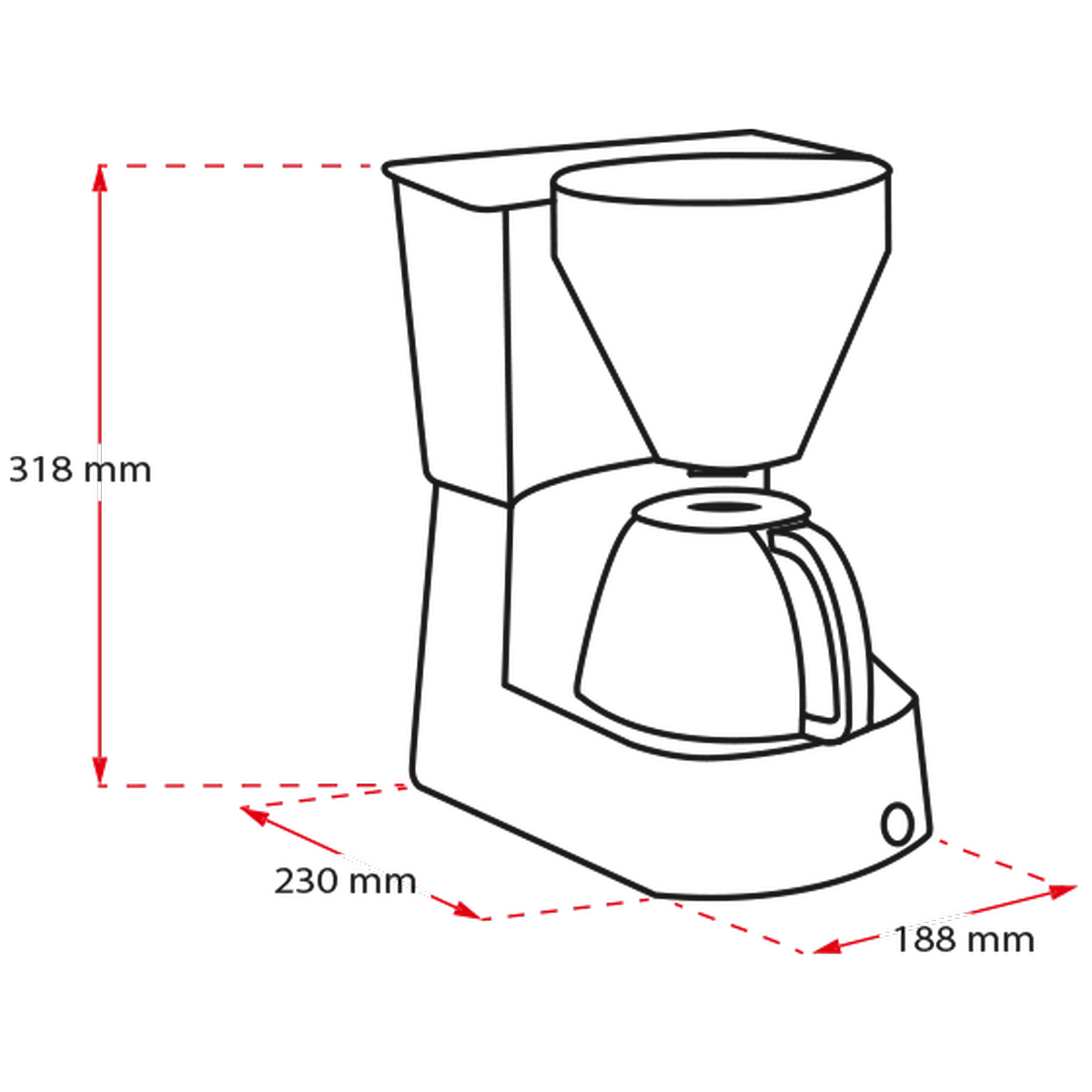 Melitta Enjoy Top Timer 1017-11 Noir