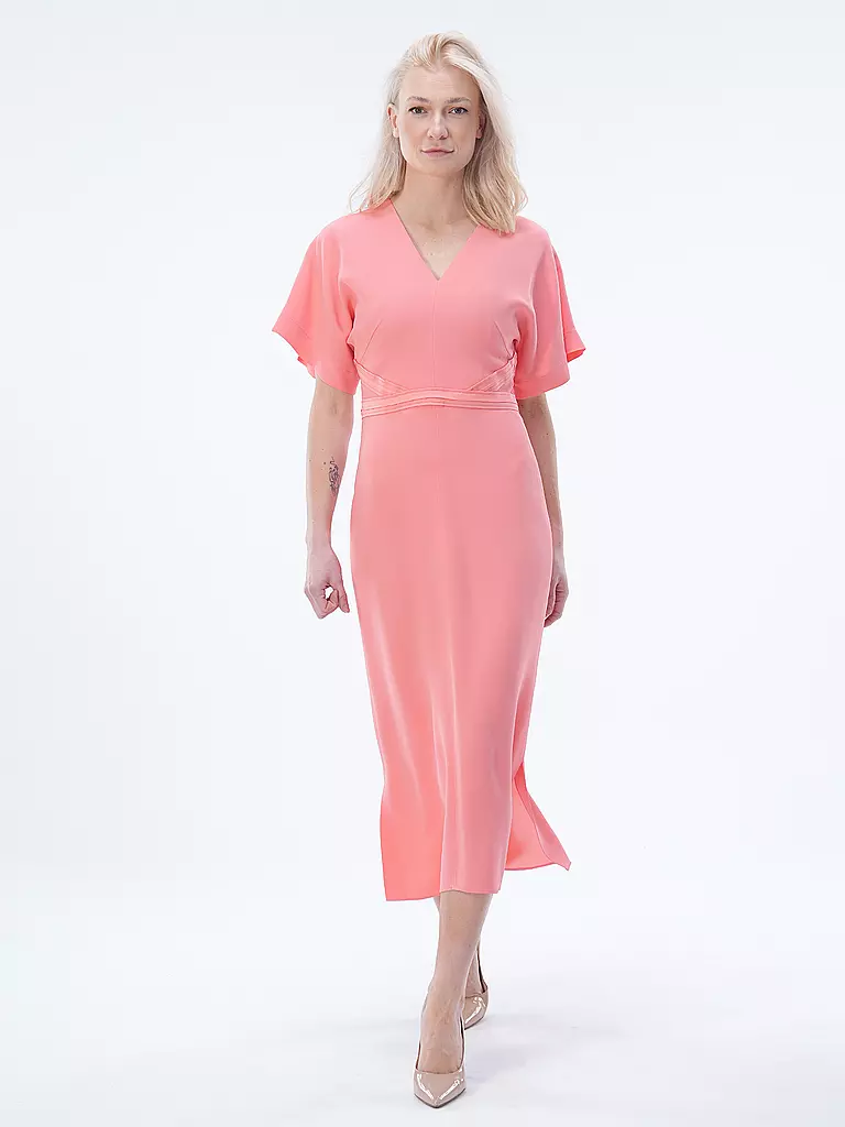 BOSS Midikleid DAWINGA pink
