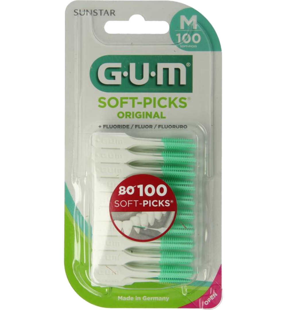 Gum Soft picks regular original (100 stuks)