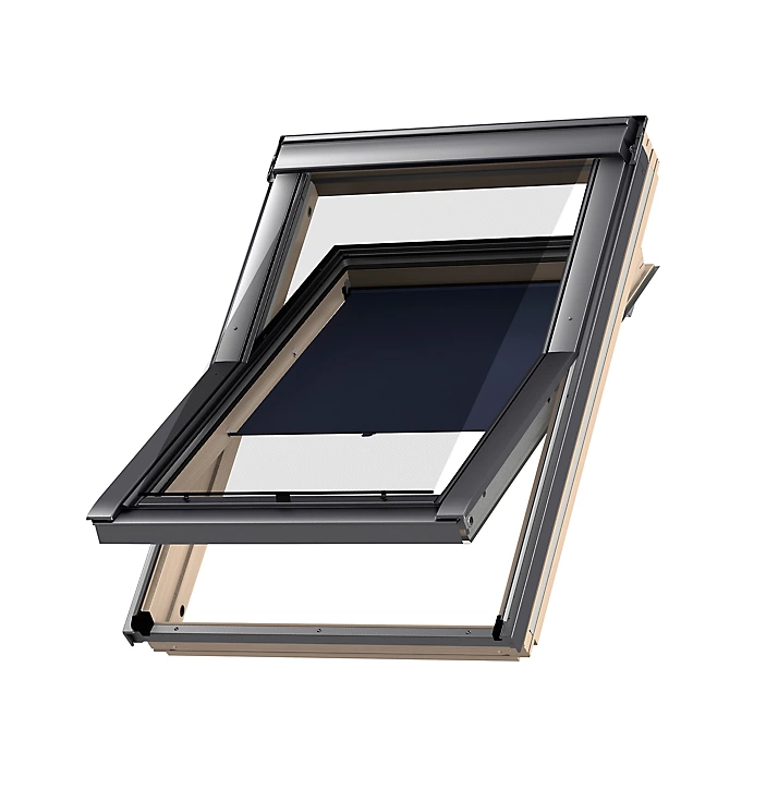 Store extérieur fenêtre de toit Velux MHL 5060 MK00 gris