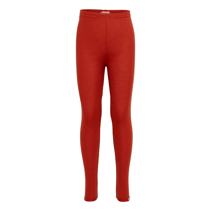 Minimalisma Legging en Soie Bieber | Rouge