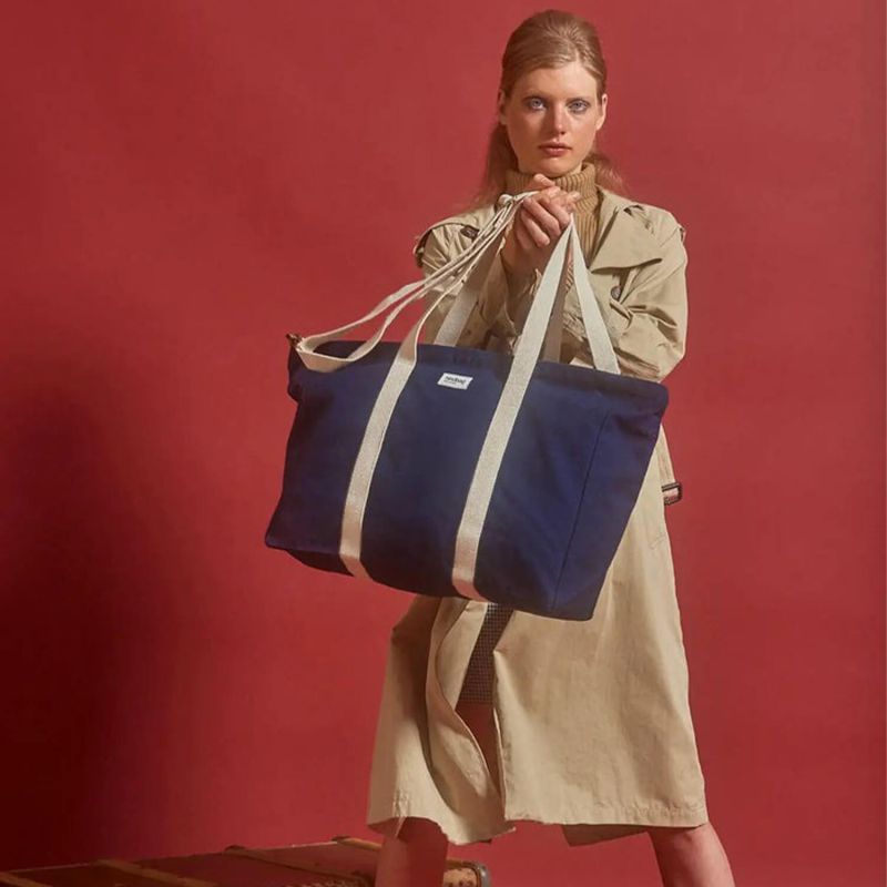 Sac Cabas Jean 60 cm Navy