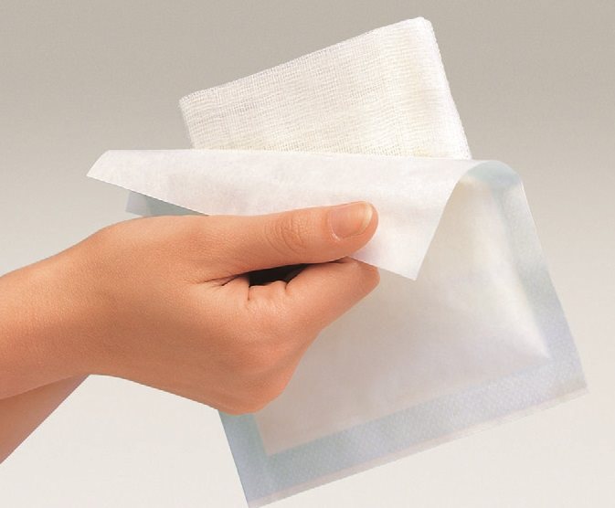GAZIN Mullkompressen<br>50 × 5 Stück, 5x5cm, 16-fach steril