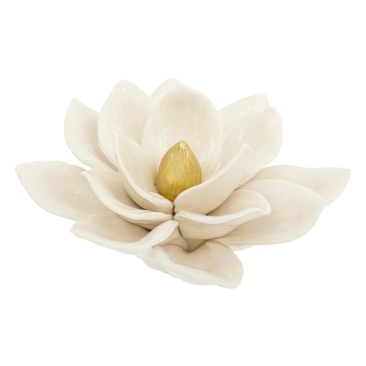 DECO FLEUR CERAMIQUE FLO D.14.5CM