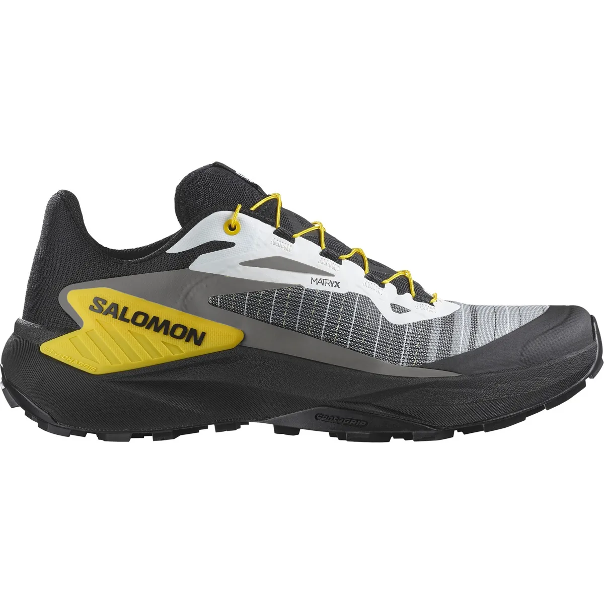 Salomon Men's Genesis Black/white/lemon