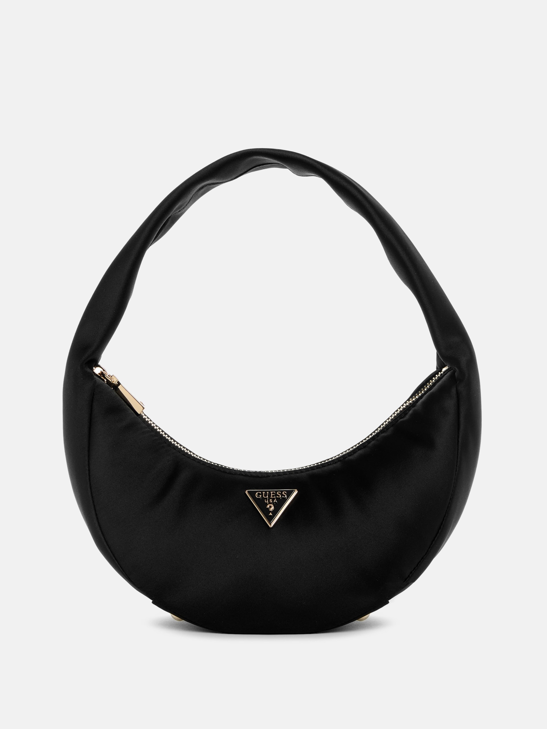 Bolsa de ombro mini Sunetra em cetim