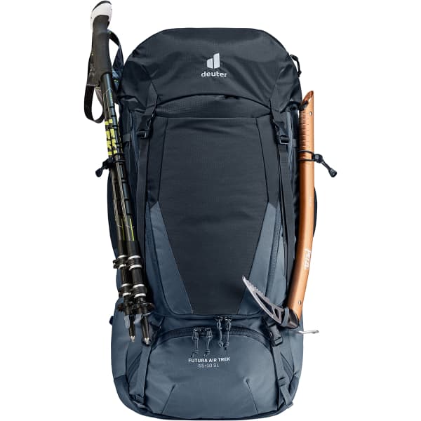 Sac à dos randonnée DEUTER FUTURA AIR TREK 55+10 SL BLACK/GRAPHITE