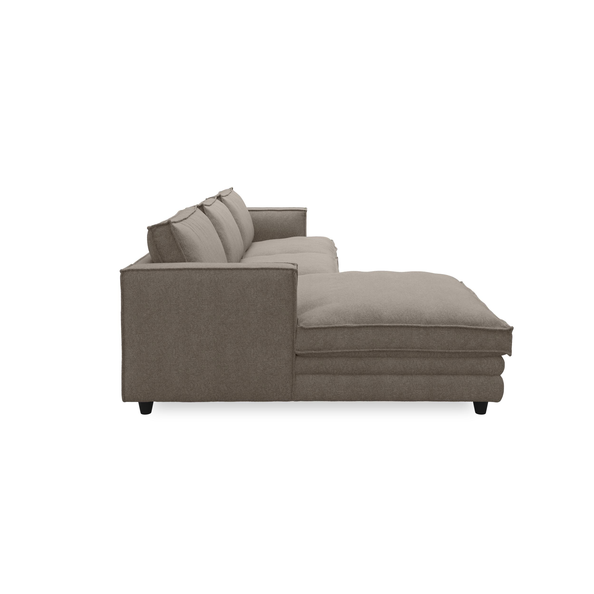 Agir venstrevendt sofa med chaiselong