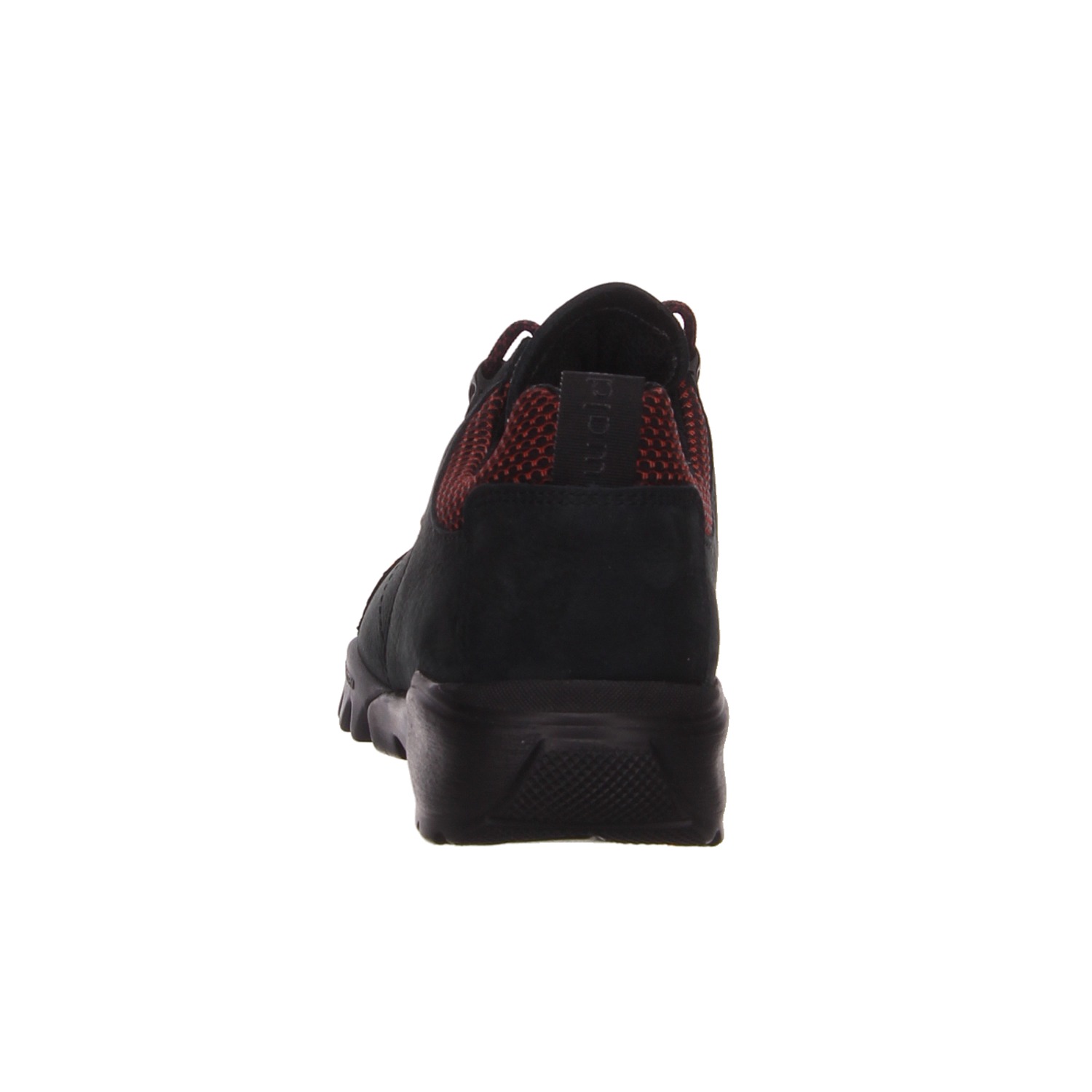 Waldläufer Schnürschuh schwarz schwarz