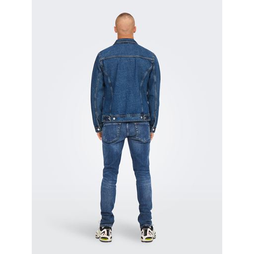 ONLY & Sons Loom Slim Jeans, Blue Denim, W29/L30