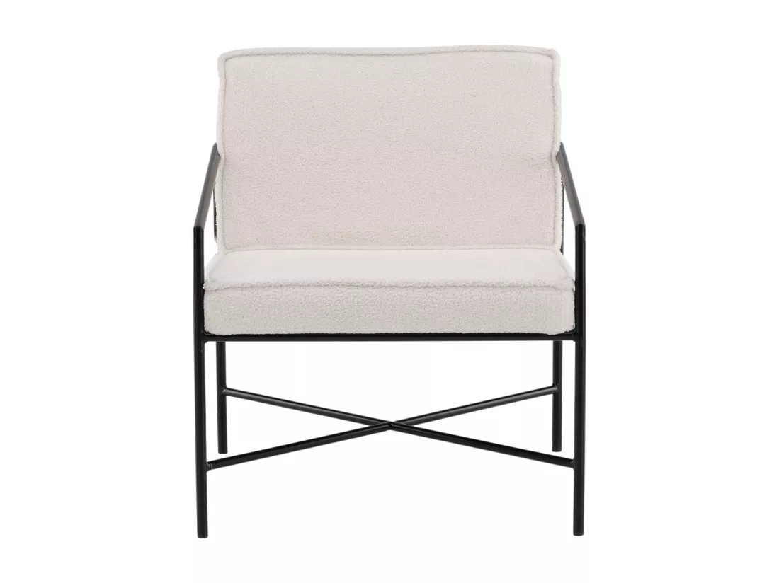Fauteuil RAKEL AC 1NOS 66x65x78 Blanc