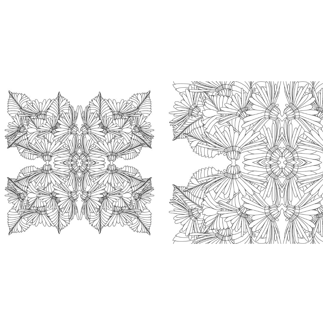 Uitgeverij rebo kleurboek bloemen mandala's