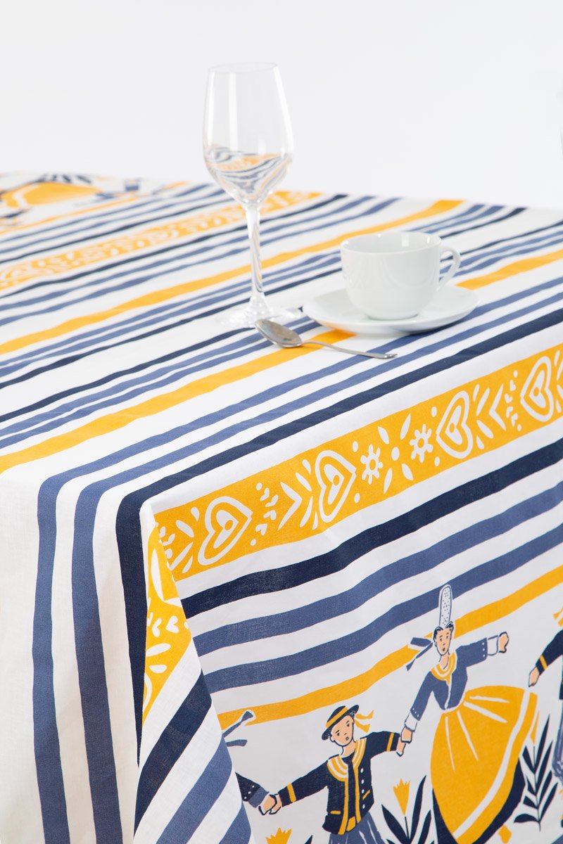Nappe Bleuenn 150x150cm par Sophie.C