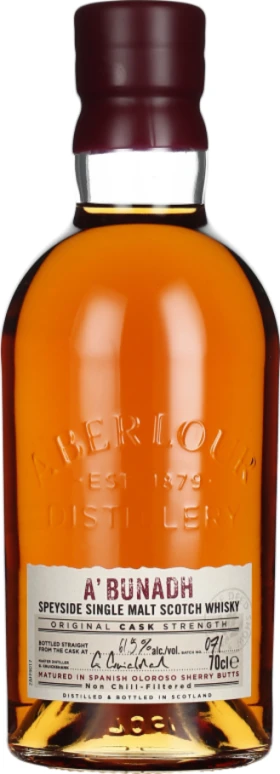 ABERLOUR A'BUNADH BATCH 71 70CL