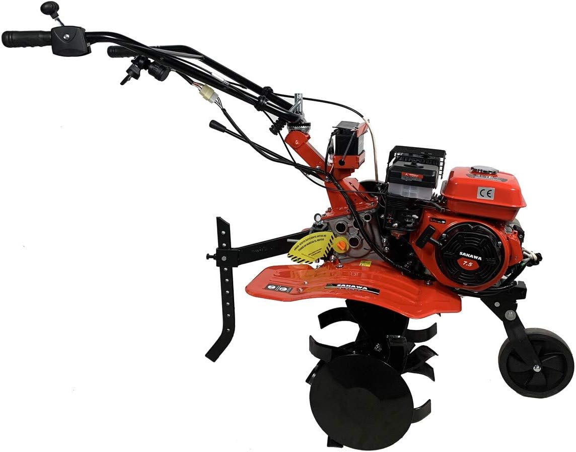 Einachschlepper Benzin Motorhacken7.5 CV 3 Vel Elektrisch + Öl
