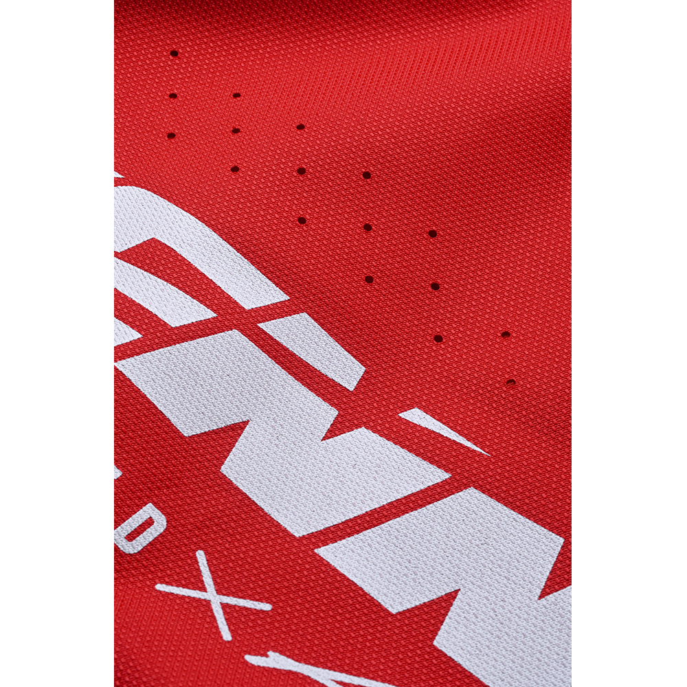 Kenny - Pantalon Track Raw - 2022 Rouge / Blanc