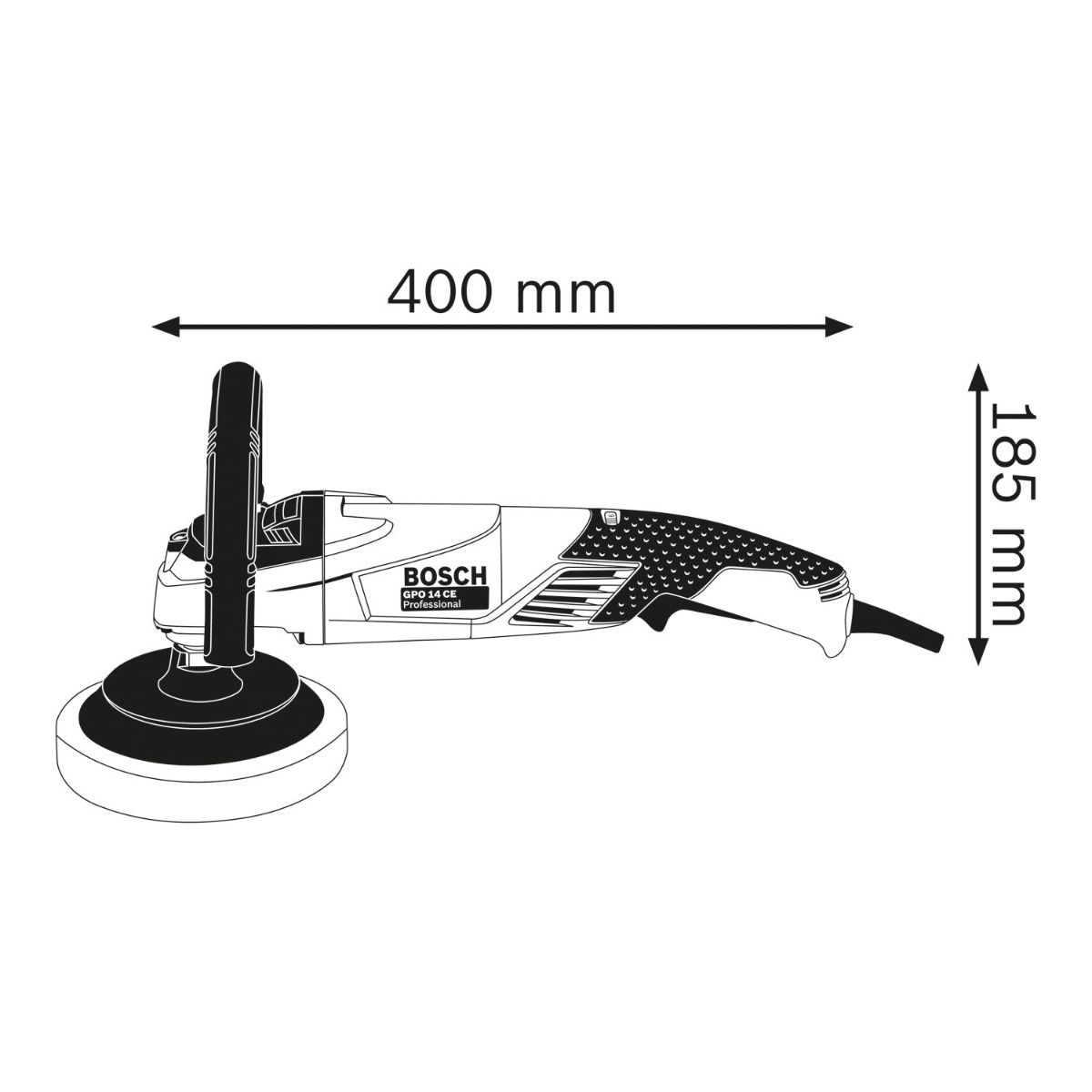 Bosch Professional GPO 14 CE Polijstmachine - 0601389000