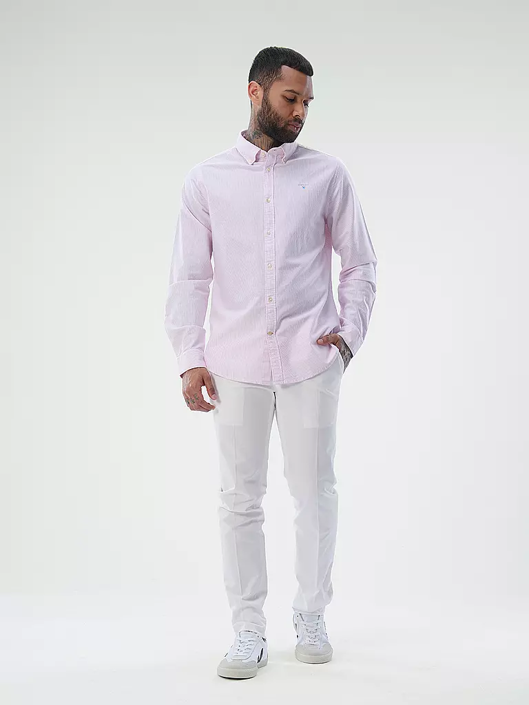 BARBOUR Hemd OXTOWN rosa