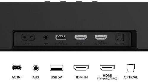 Hisense AX5140Q - Soundbar - 5.1.4 - 600 W - Draadloze Achterluidspreker - Dolby Atmos - DTS:X