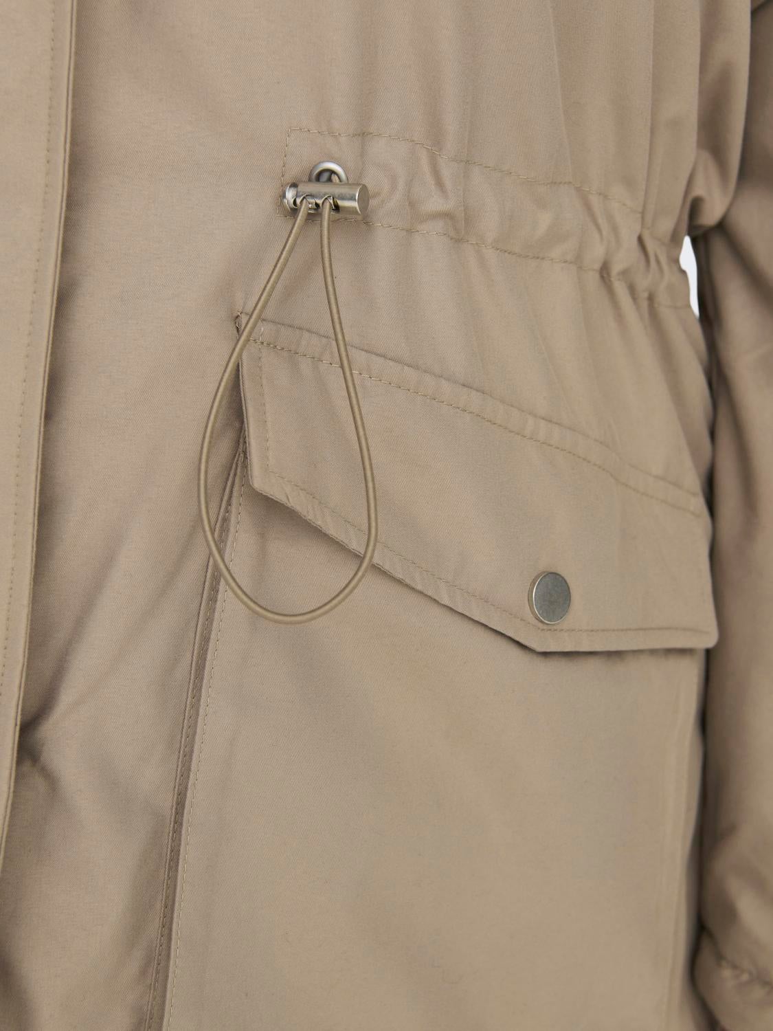 CARLUCIA Langer Parka Weathered Teak