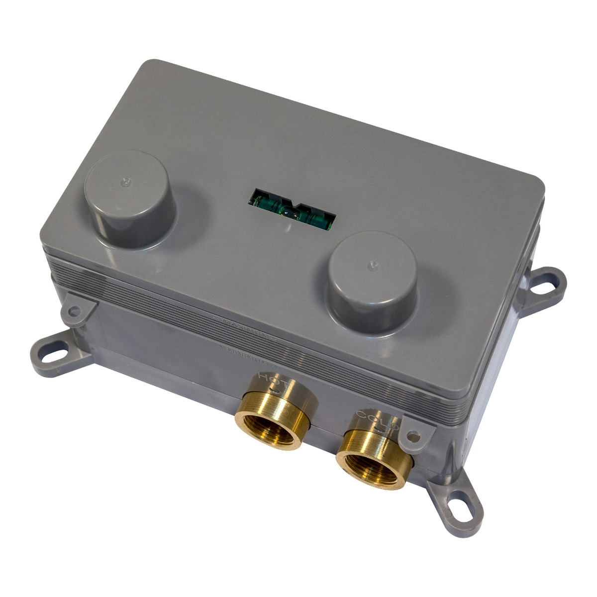 Brauer Brushed Edition thermostatische inbouw badkraan met uitloop en 3 standen handdouche set 4 RVS geborsteld PVD