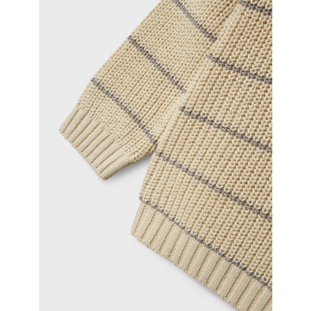 Køb Lil'Atelier Turtledove Nmmemlen Ls Strik Stripes Lil