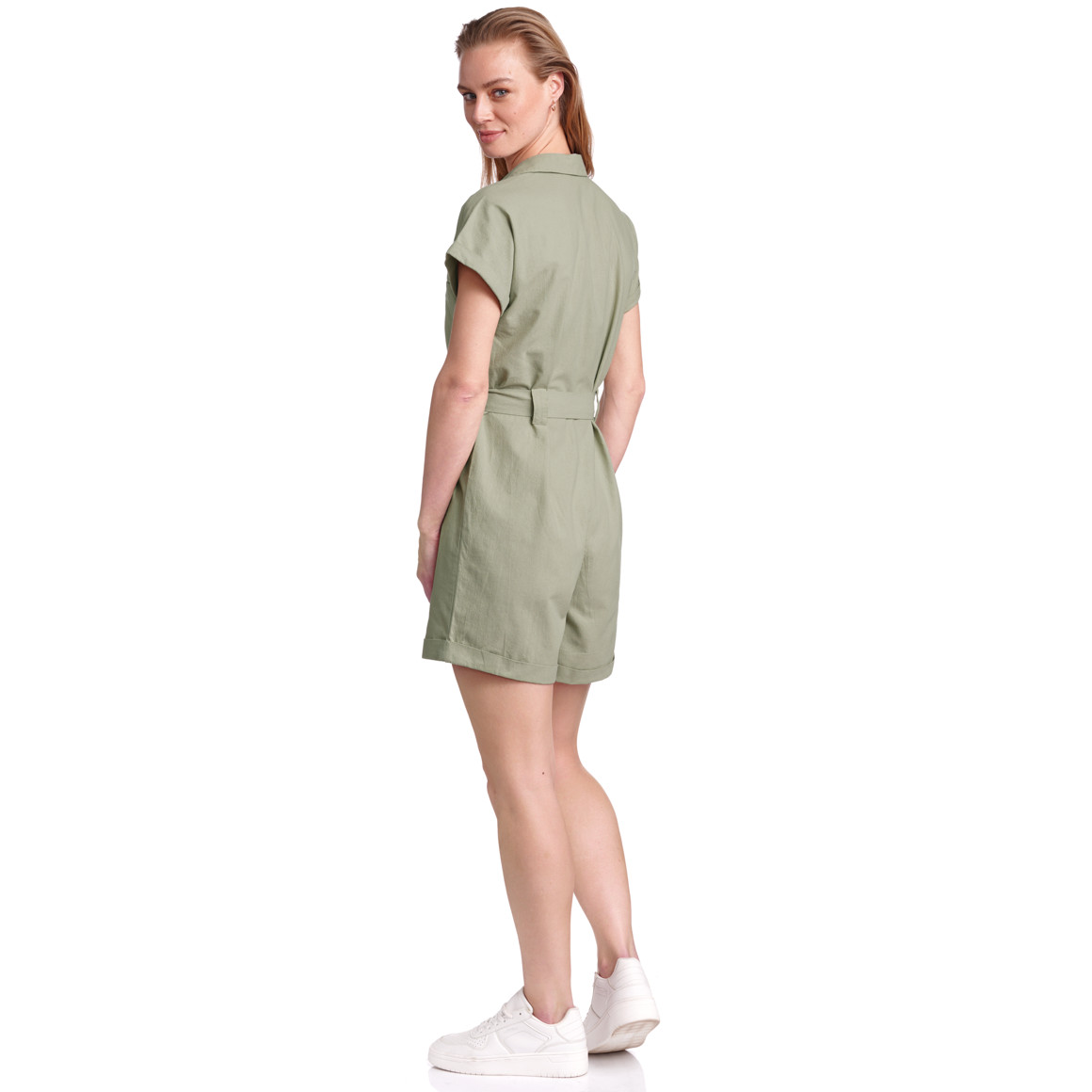 Jonas Nielsen Damen Jumpsuit mit Bindegürtel helloliv