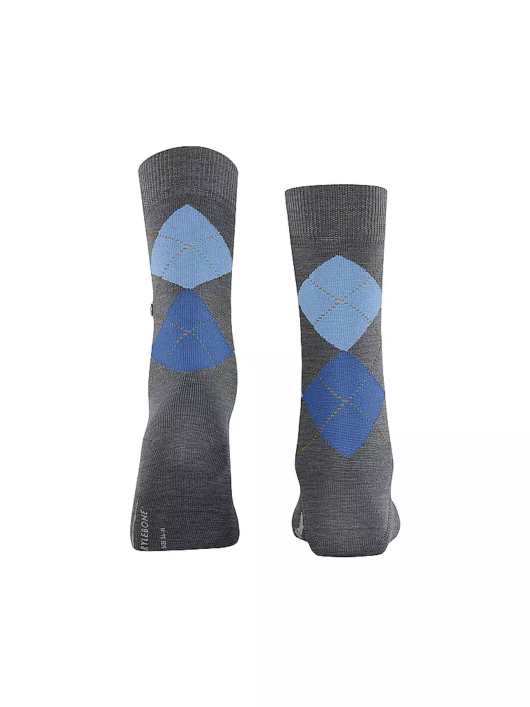 BURLINGTON Damen Socken MARYLEBONE 36-41 dark grey grau
