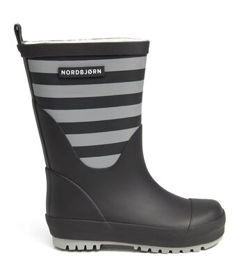 Nordbjørn Dunder Fôrede Gummistøvler, Grey/Black