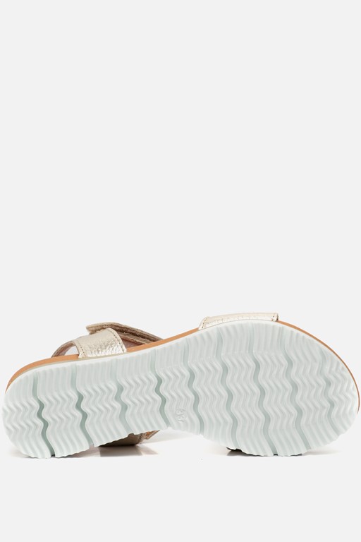 Giga Sandalen goud Leer