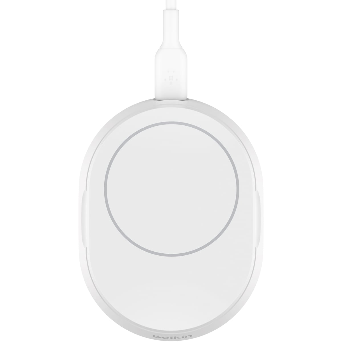 Belkin BoostCharge Pro Qi2 15W magnetisk konvertibel lader (hvit)