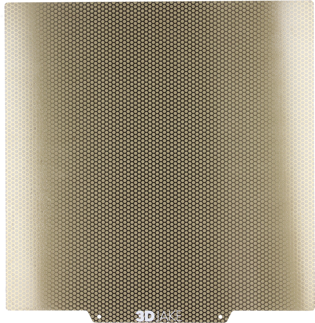 3DJAKE  PEI Bauplatte Honeycomb, 255 x 255 mm    Doppelseitig beschichtete Bauplatte mit Magnetbasis