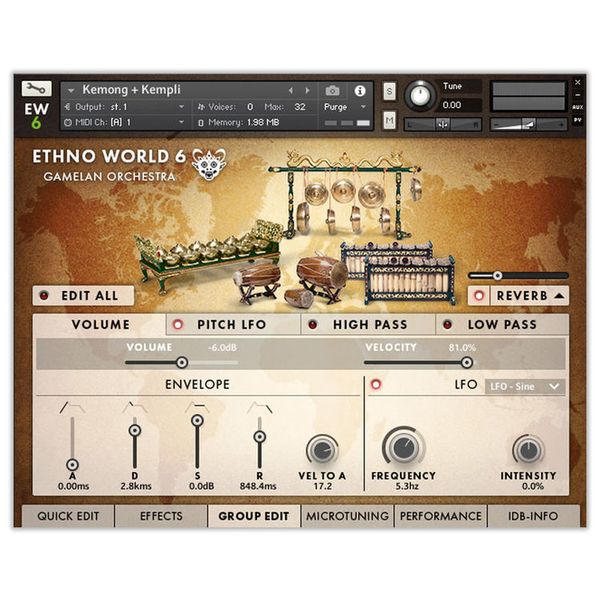 Best Service Ethno World 6 Instruments