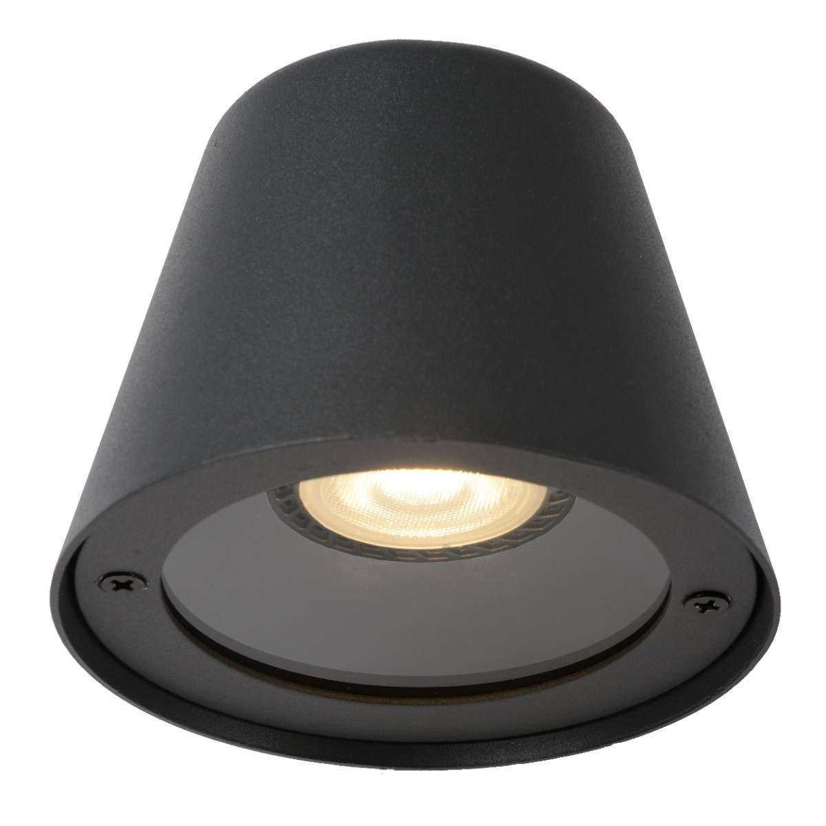Lucide Dingo wandlamp 5W 15x10cm antraciet