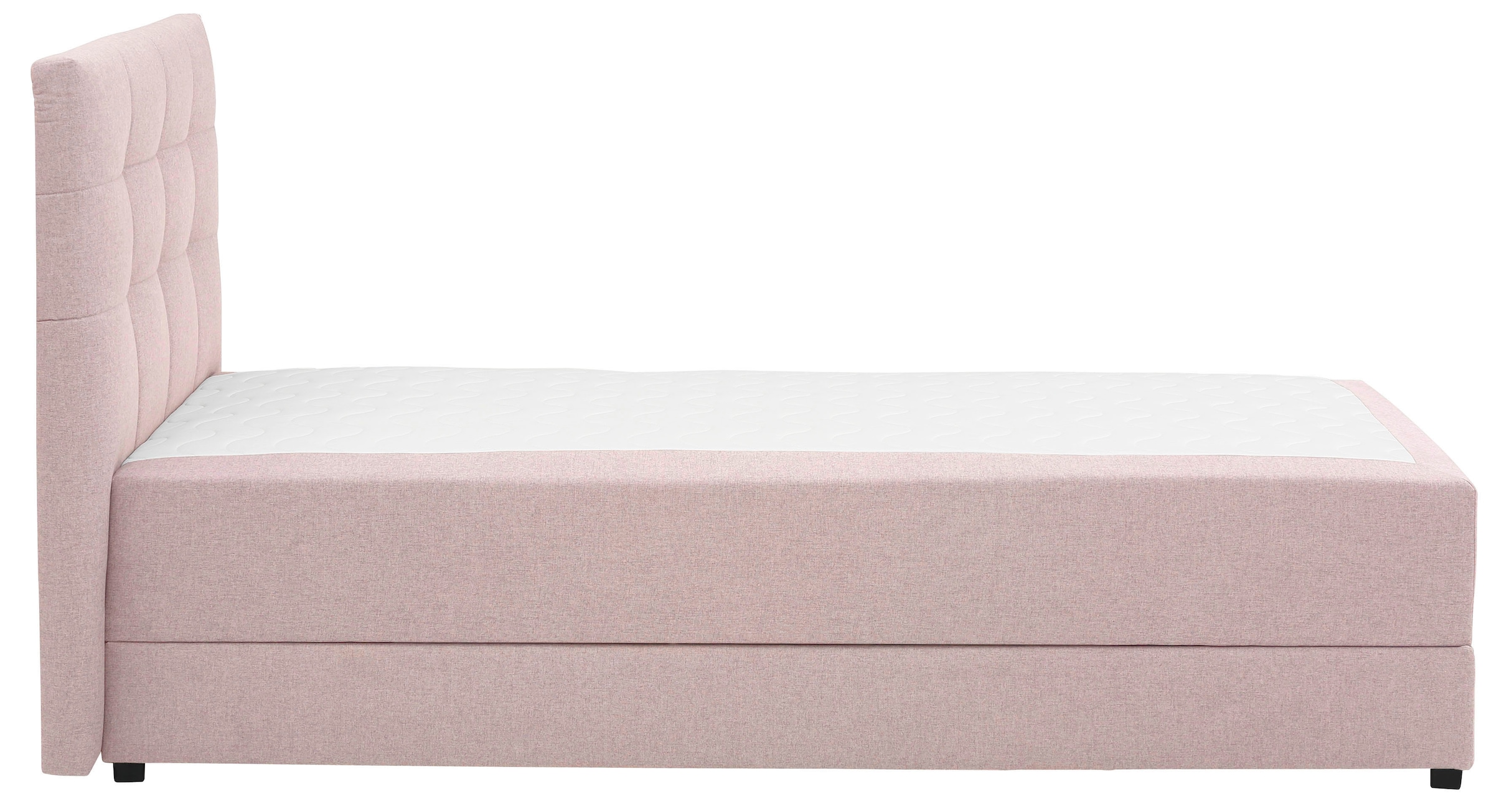 Lüttenhütt Boxbett »Mieke« incl. Bettkasten und Topper, Bezug imprägniert, 2 Breiten