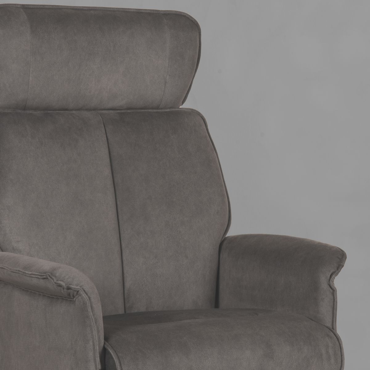 Relaxfauteuil Antraciet Cosmo CH-73.026 Verdal B77 x D79 x H109 cm