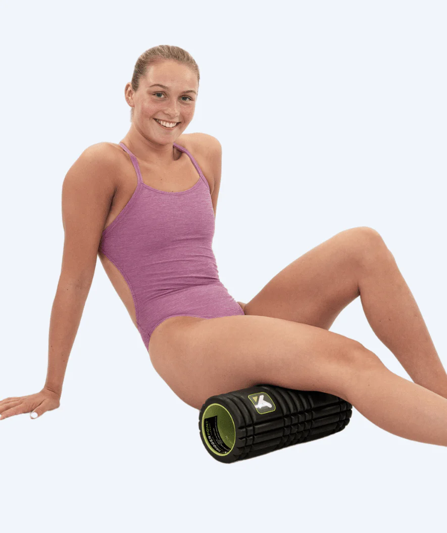 Watery badedragt til damer - Melange Freestyler - Rubin Red