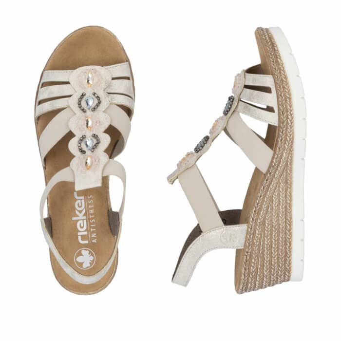 Rieker Sandal Dame 619B2-60