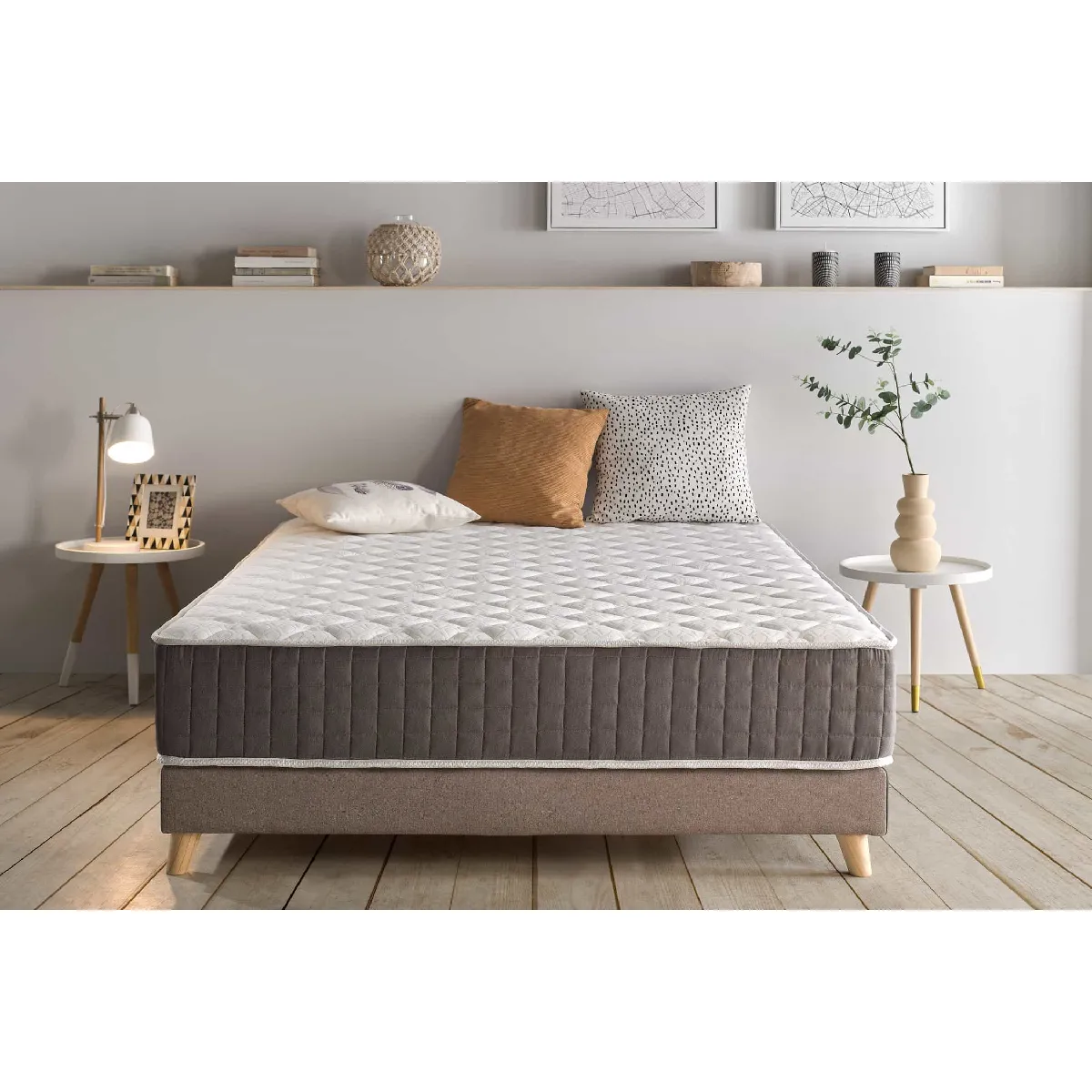 Moonia Matelas King Relax Supreme 160 x 190 cm