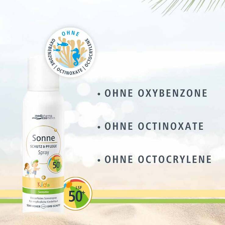 Sonne Schutz & Pflege Spray Kids LSF 50 + , 150 ml