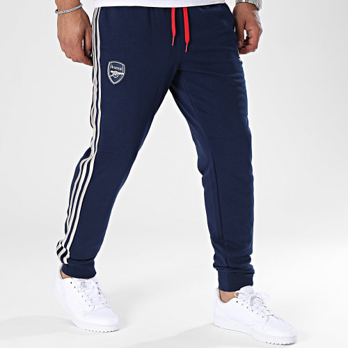 Pantalon Jogging A Bandes Arsenal FC HZ2074 Bleu Marine Doré